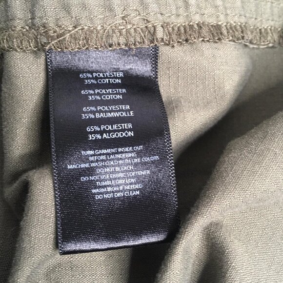 First Tactical Shirt Mens 2XL Green Short Sleeve Button Front Vented Pockets - Picture 5 of 16